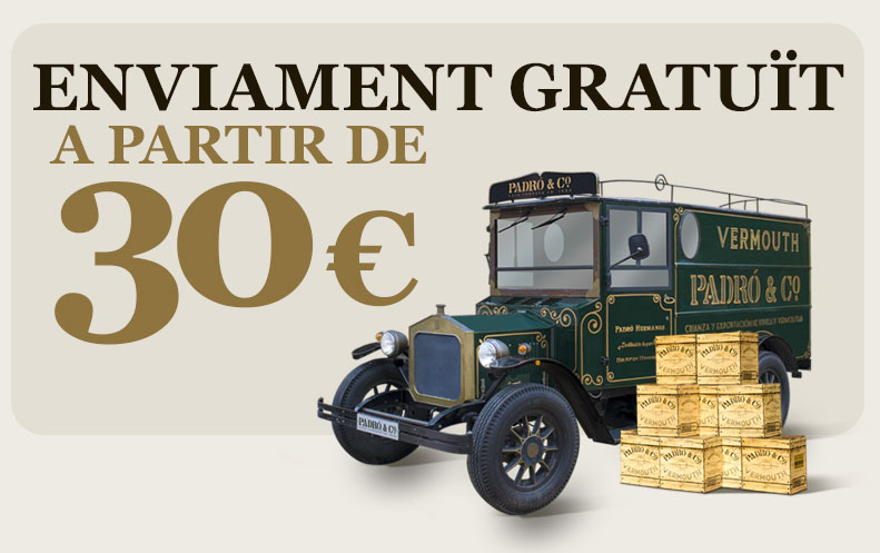 ENVIAMENT GRATUÏT A PARTIR DE 30€