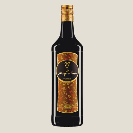Botella de Vermut Myrrha Rojo Reserva by Padró & Co.