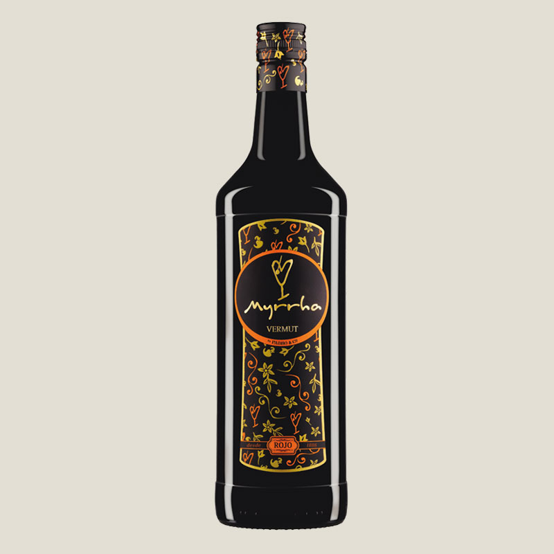 Botella de Vermut Myrrha Rojo by Padró & Co.