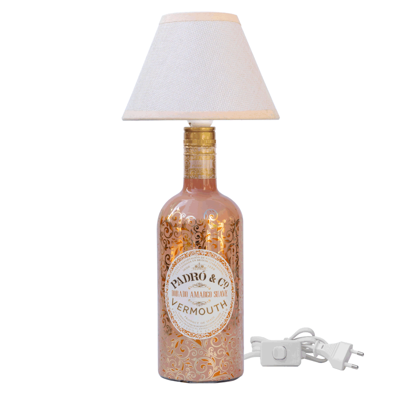 Lámpara Vermouth Padró & Co. Dorado Amargo Suave