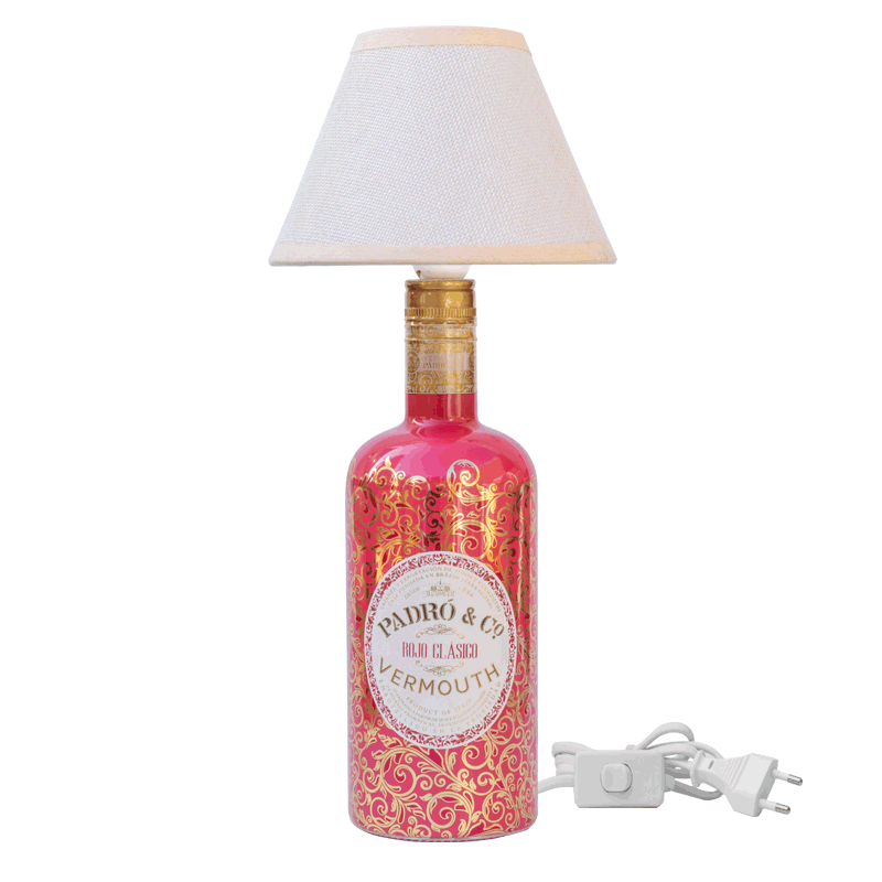 Lámpara Vermouth Padró & Co. Rojo Clásico