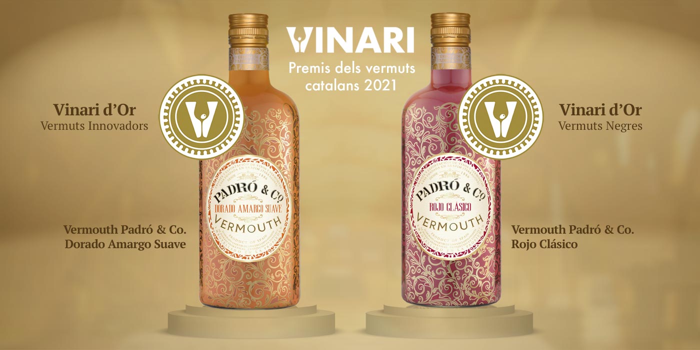 Dos Vinari de Oro para Vermouth Padro & Co. en la edición 2021